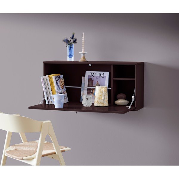 Виненочервена стенна маса Mistral 053 - Hammel Furniture-image-1