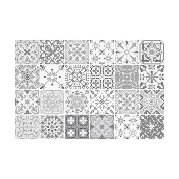 Комплект от 24 декоративни стикера за стена , 10 x 10 cm Gythio - Ambiance-image-2