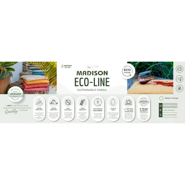 Външна възглавница 50x50 cm Canvas Eco - Madison-image-2