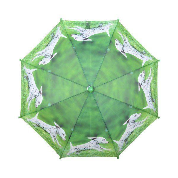 Зелен чадър с печат на кученце Животни - Esschert Design-image-1