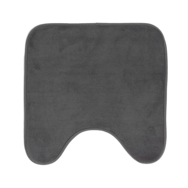 Антрацитен килим за баня WC 45x45 cm Vitamine – douceur d'intérieur