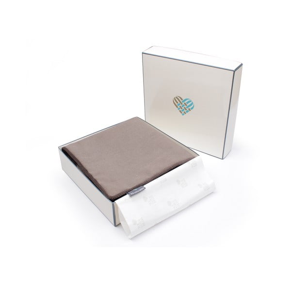 Тъмнокафява калъфка за възглавница Dark Chocolate, 50 x 50 cm Flax - WeLoveBeds-image-4