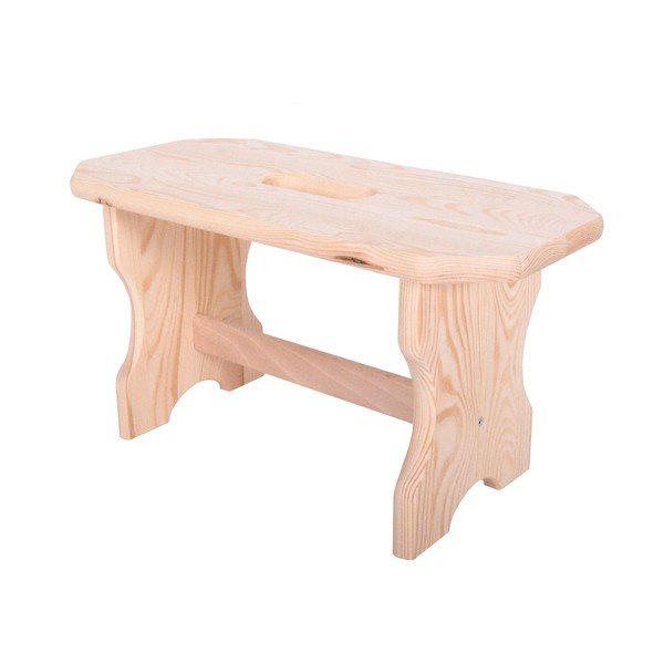 Стол от масивен бор в естествен цвят Forte – Rojaplast-image-2