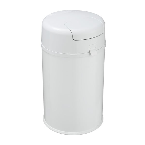 Бяло метално кошче за пелени Secura – Wenko