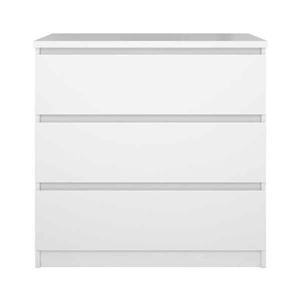 Бял скрин 77x76x50 cm Naia – Tvilum-image-2