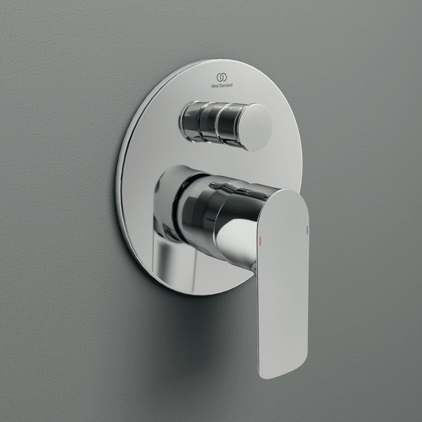 Смесител за вана в лъскаво сребристо Connect Air - Ideal Standard-image-2