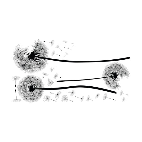 Комплект стикери за стена Flying Dandelions - Ambiance-image-1