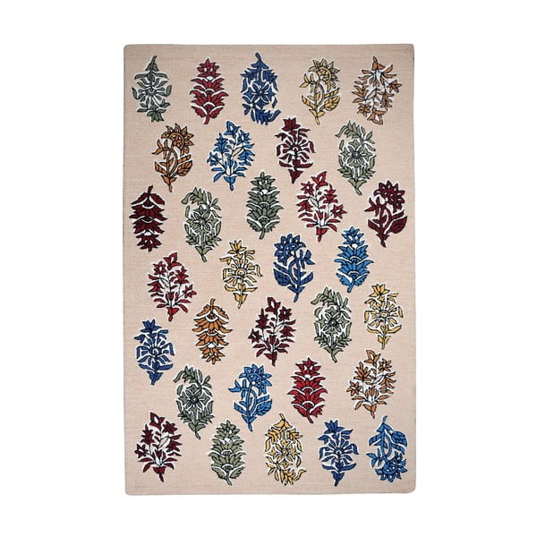 Vlněný koberec Balsam Beige, 160x230 cm