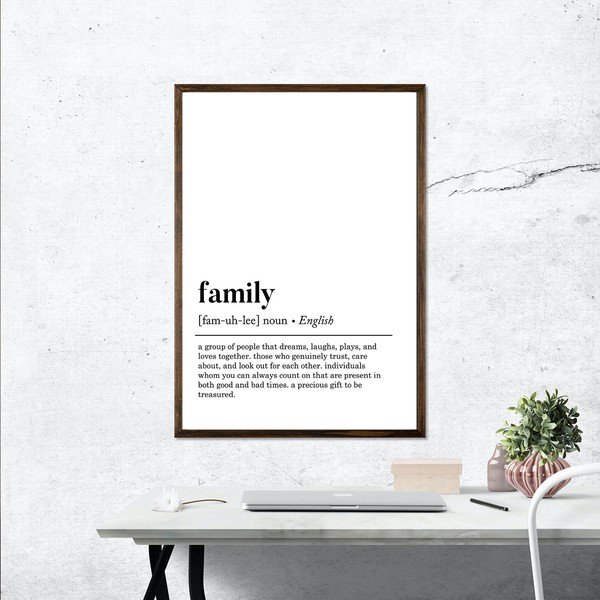 Картина 50x70 cm Family – Wallity-image-4