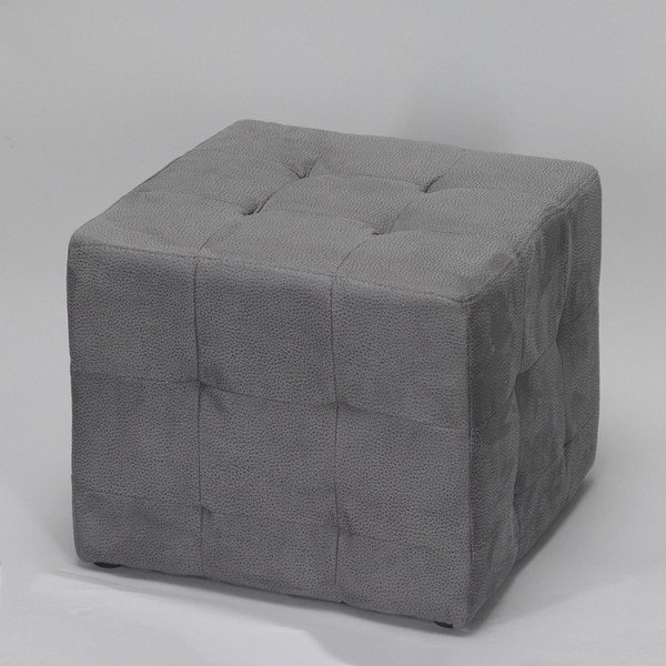 Сива табуретка Cube - Simla