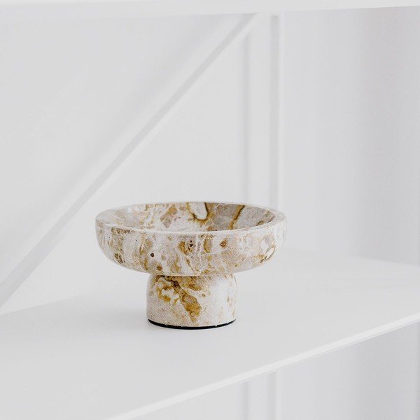 Мраморна декоративна купа ø 20 cm Opus – S|P Collection-image-1