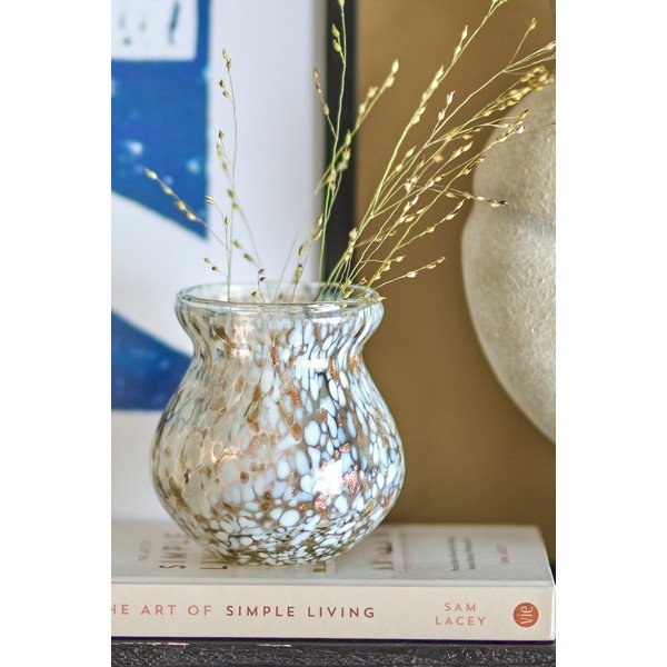 Бежова ваза (височина 8 cm) Jazmine – Bloomingville-image-1