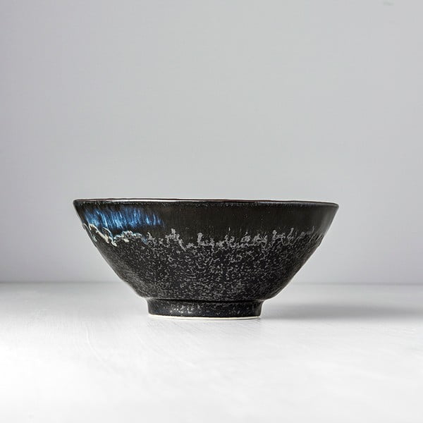 Черна керамична купа за удон , ø 20 cm Matt - MIJ-image-1