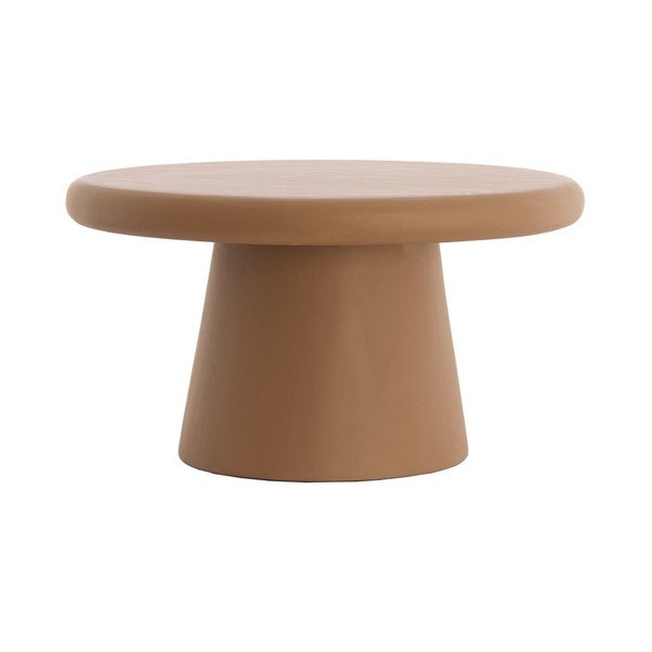 Теракотена кръгла масичка за кафе ø 70 cm Kulona – Light & Living