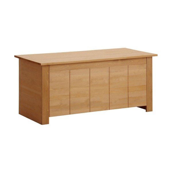 Ракла от масивен бор в естествен цвят 100x45 cm Bertram – Støraa-image-1