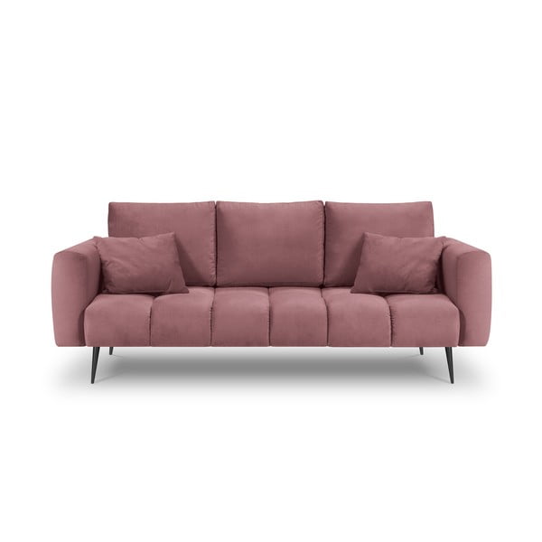 Розов кадифен диван Octave - Interieurs 86