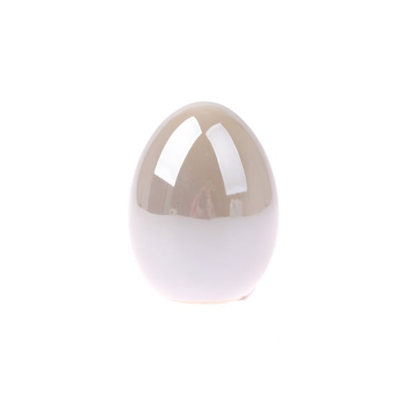 Керамична декорация във формата на яйце, височина 8 см - Dakls