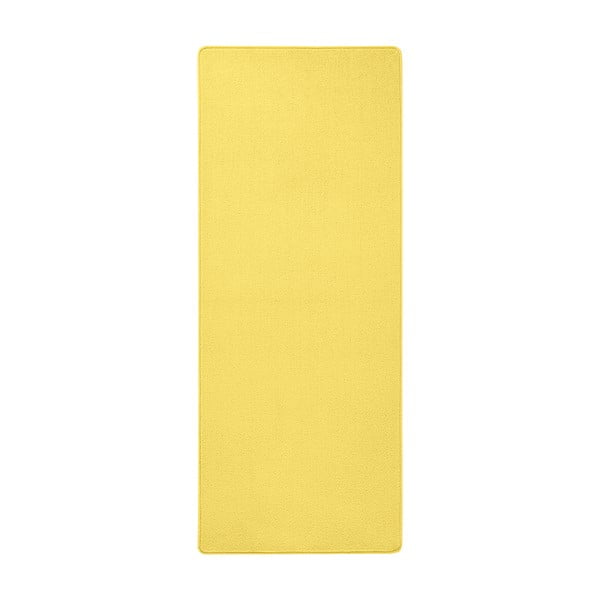 Жълт мокет , 80 x 300 cm Fancy - Hanse Home