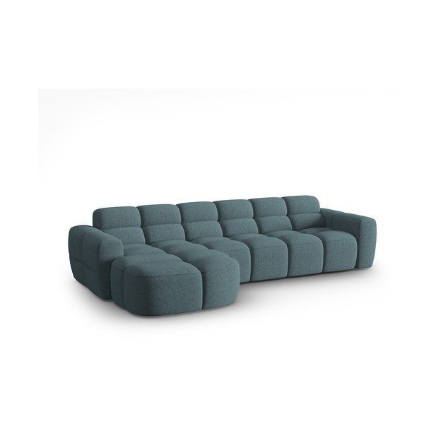 Син ъглов диван Lisa – Micadoni Home-image-3