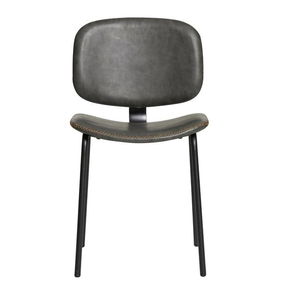 Комплект от 2 сиви трапезни стола Mali - Marckeric