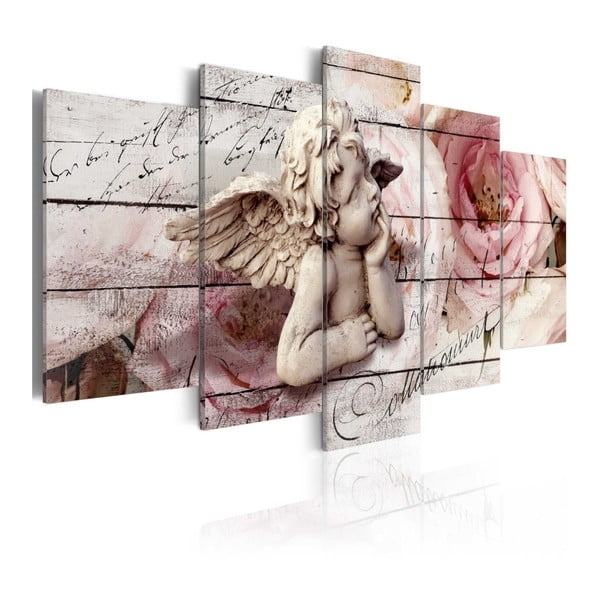 Vícedílný obraz na plátně Bimago Cherubic, 100 x 200 cm