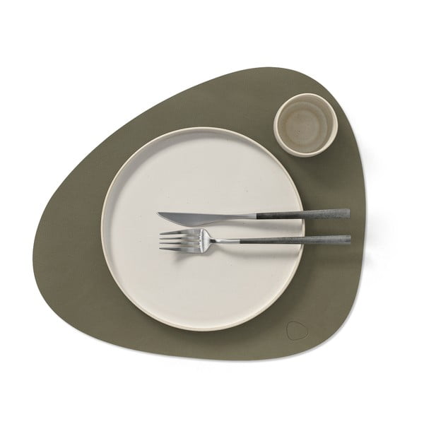 Подложка за хранене от еко кожа 37x44 cm Curve L Nupo – LIND DNA-image-2