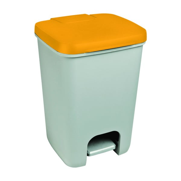 Сиво-оранжев контейнер за отпадъци , 20 л Essentials - Curver