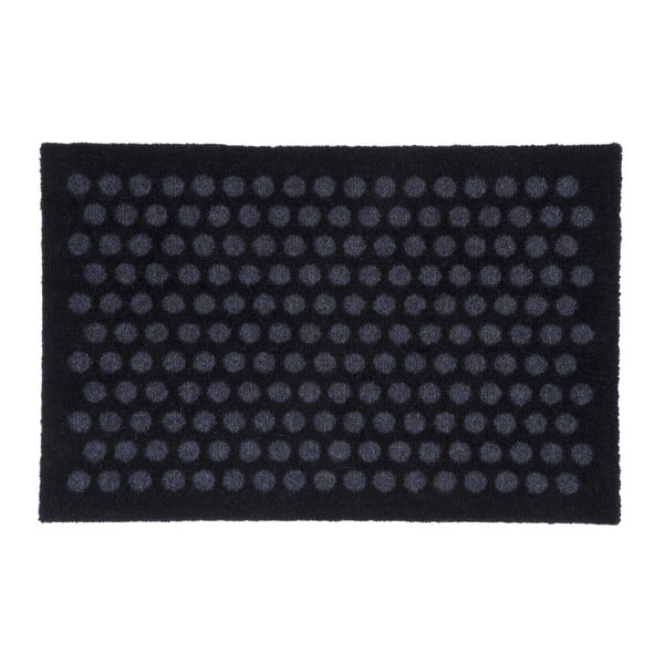 Černošedá rohožka tica copenhagen Dot, 40 x 60 cm