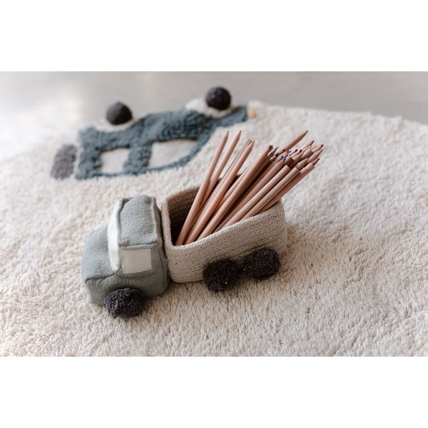 Текстилни детски кошници за играчки в комплект от 2 бр. 24x14x8 cm Truck – Lorena Canals-image-3