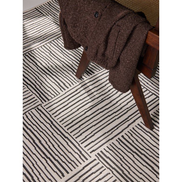 Черен/кремав килим за открито и закрито 200x300 cm Haringey Nightingale – Ted Baker-image-3