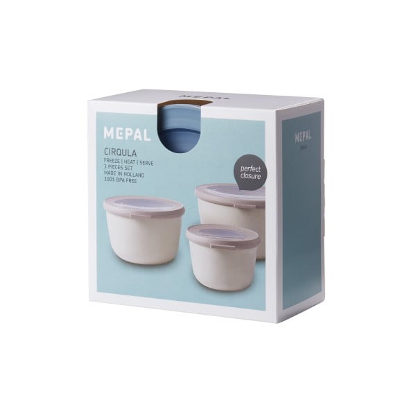 Кутии за храна 3 бр. Cirqula Nordic – Mepal-image-1