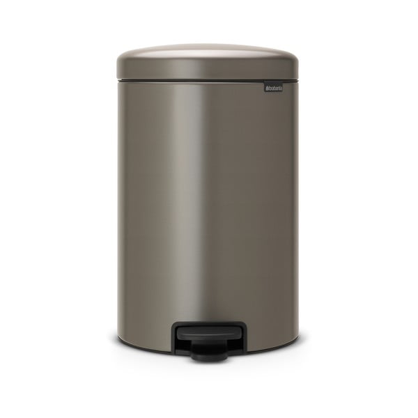 Сиво стоманено кошче за боклук с педал 20 l NewIcon – Brabantia-image-4