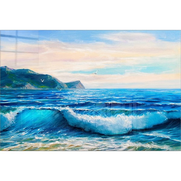 Картина върху стъкло 100x70 cm Horizon - Wallity