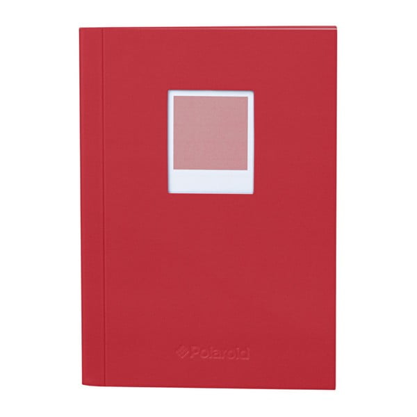 Červený zápisník Polaroid Flexi