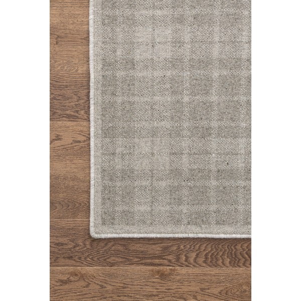 Светлосив вълнен килим 160x230 cm Pano - Agnella-image-3