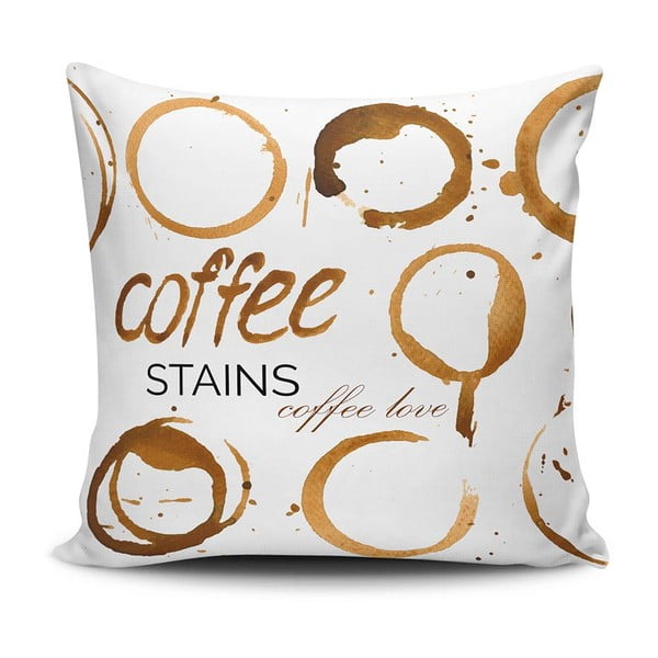 Възглавница Петна от кафе, 45 x 45 cm - Cushion Love