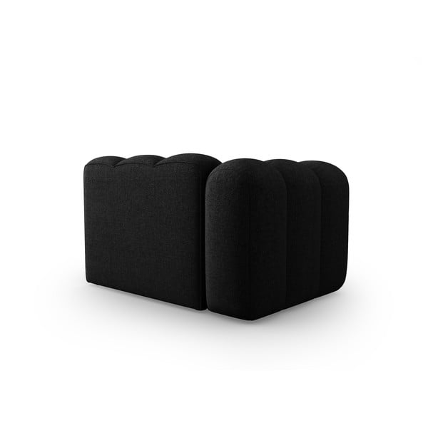 Черно-антрацитен модулен диван (ляв ъгъл) Lupine – Micadoni Home-image-3