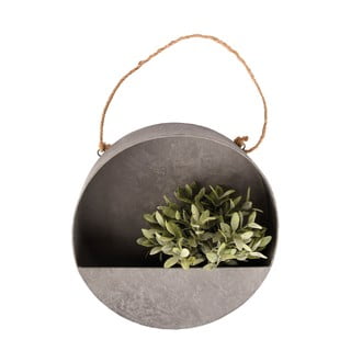 Сива саксия за стена , ø 35 cm - Esschert Design