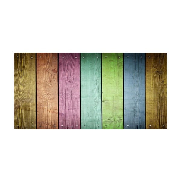 Koberec z vinylu Cocina Tablas Colores, 50x100 cm