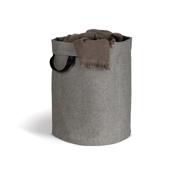 Сив текстилен кош за пране 69 l Soft Storage – Bigso-image-2