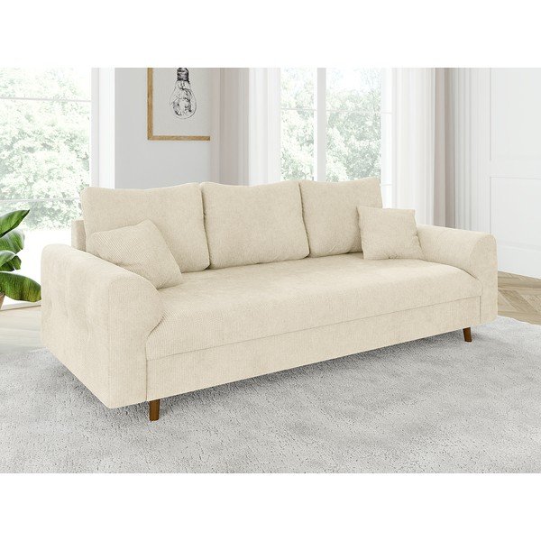 Бежов диван 210 cm Ariella – Ropez-image-3