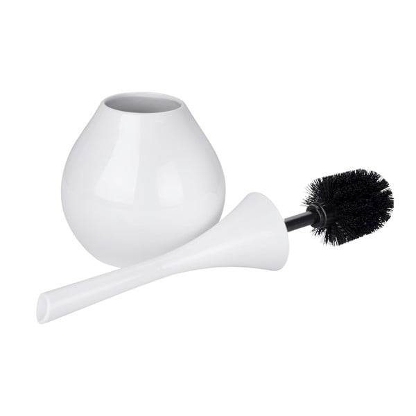 Бяла четка за тоалетна Flakon - Wenko-image-1