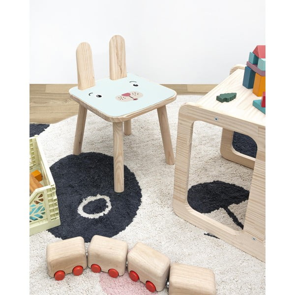 Детски стол, изработен от масивен бор Bunny - Little Nice Things-image-1