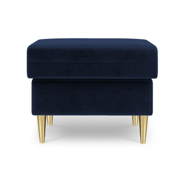Син пуф Muguet, 60 x 45 cm - Mazzini Sofas-image-2