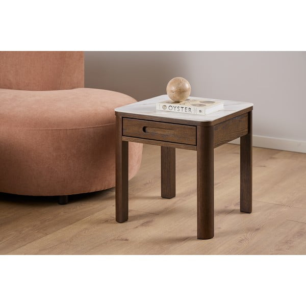 Странична масичка с керамичен плот 45x45 cm Southampton – Actona-image-2