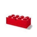Червена кутия за бюро с чекмедже , 31 x 16 cm - LEGO®