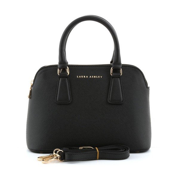 Черна дамска чанта Charlton - Laura Ashley-image-1