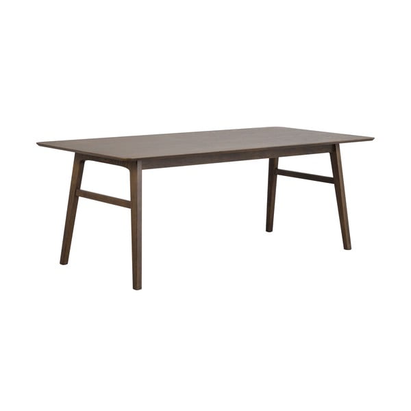 Кафява трапезна маса в дъбов декор , 205 x 95 cm Nagano - Rowico-image-2