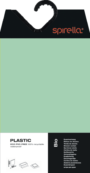 Завеса за душ 180x200 cm Bio – Spirella-image-2
