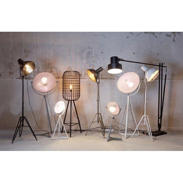 Bílá stojací lampa BePureHome Spotlight-image-1